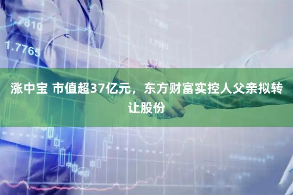 涨中宝 市值超37亿元，东方财富实控人父亲拟转让股份