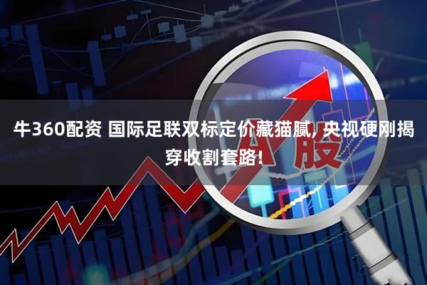 牛360配资 国际足联双标定价藏猫腻, 央视硬刚揭穿收割套路!